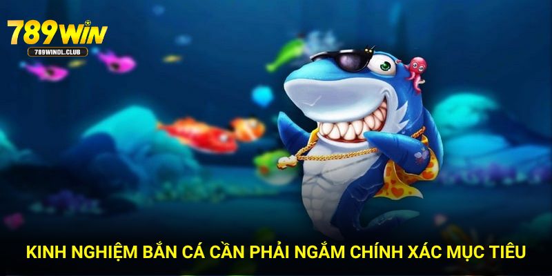 Kinh nghiệm bắn cá cần phải ngắm chính xác mục tiêu